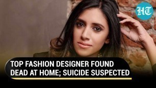'Celebrity fashion designer Prathyusha Garimella found dead at home; Did depression kill her?'