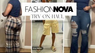 'Fashion Nova TRY ON HAUL I 5’10 Tall Girl Approved'