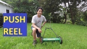 'Scotts Classic Push Reel Lawn Mower, Organic Lawncare'