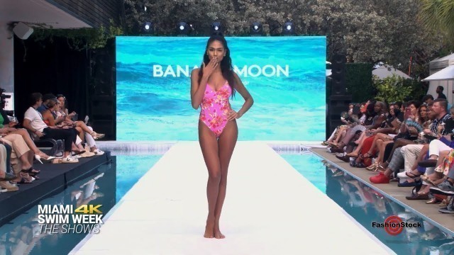 'BANANA MOON - 4K | Official MiamiSwim Week™ The Shows 2022 | Swimsuit Runway Fashion Bikini Models'
