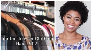'Winter Clothing Try-On Haul & Chat 2017! - Kohl\'s, JcPenney, Macy\'s, & Boscovs! -  NaturalMe4C'