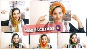 'How to Wear a HEAD SCARF 