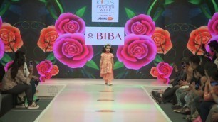 'BIBA Girls at IKFW Delhi - India Kids Fashion Week Season 6'
