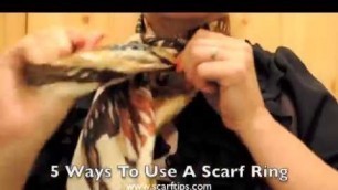 '5 Ways To Use A Scarf Ring'