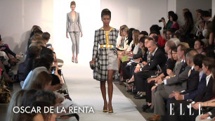 'Oscar De La Renta 2013 SS Runway Show  New York Fashion Week  ELLE TV'