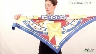 '10 ways to KNOT your HERMES scarf - OPHERTY & CIOCCI'