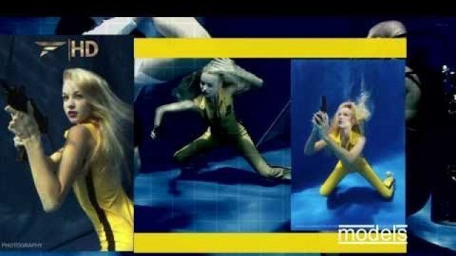 'FashionOne.com - Underwater Calendar Shoot  - China Yoo and Dasha Bogdanova'