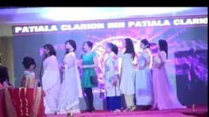 'Punjabi Girls and Woman Walks on Ramp in A Fashion Show Held in Patiala'