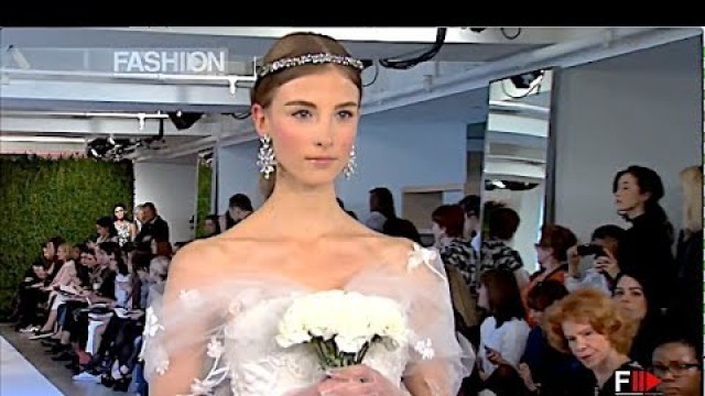 'OSCAR DE LA RENTA  Spring 2015 Bridal Collection New York by Fashion Channel'