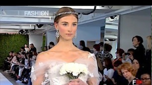 'OSCAR DE LA RENTA  Spring 2015 Bridal Collection New York by Fashion Channel'