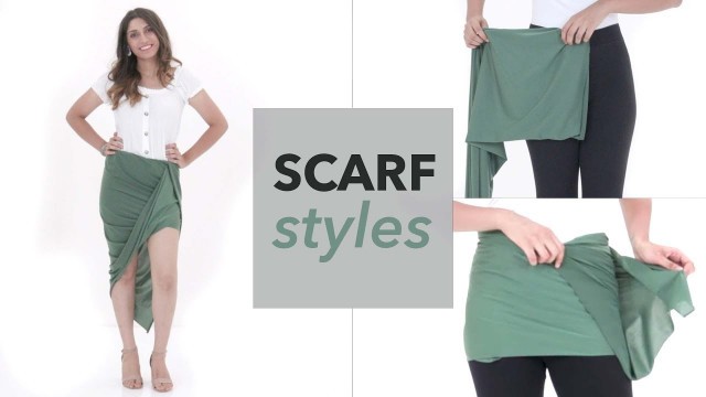 '5 New Ways To Use Your Silk Scarf, Shawl, Stole & Pocket Scarf'