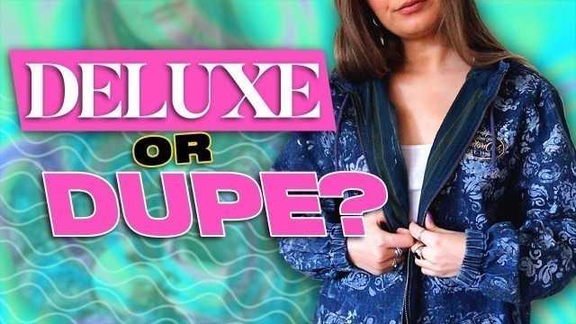 'Thrift Flip 90\'s Inspired Fashion Trends (feat. @Sarah Dunk) | Deluxe or Dupe'