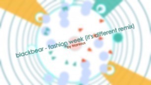 '[sd+ custom level] - blackbear - fashion week (it\'s different remix)'