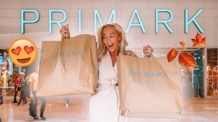 'Shop With Me at PRIMARK September 2020! Autumn Home, Beauty, Fashion Shoplog'