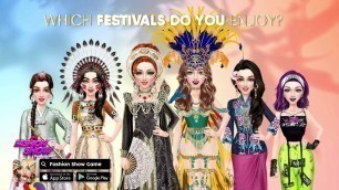 'Fashion Show Game - Festival dressup and makeup competition | Stylist game for girls | Pion Studio'