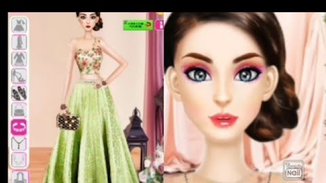 'makeup game for girls #androidgameplay  #dressup #subscribe #gaming #fashionshow'