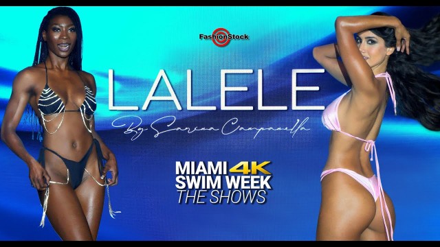'LALELE - Sustainable Handmade Clothing | Official Miami Swim Week™ 2022 | Swimwear Runway Show in 4K'