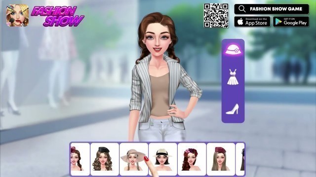 'Fashion Show Game - Vintage Fashion Style | Dressup and Makeup Competition for Girls | Pion Studio'
