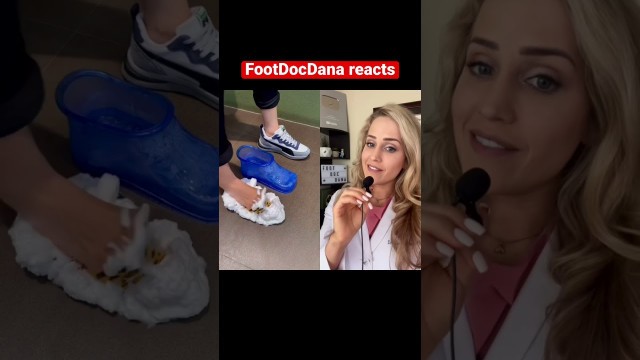 'Doctor reacts to #viral shoe video (part 2)'