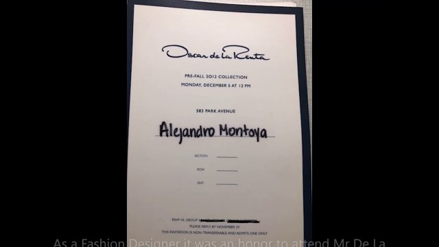 'Remembering Mr.: Oscar de La Renta'