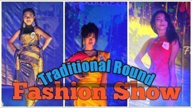 'Fashion Show||Traditional Round Girls|||Kokrajhar Govt College Bonjar Festival 2019'