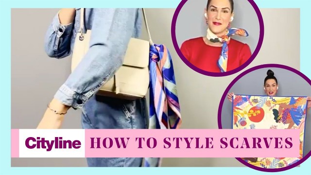 '4 ways to elevate your outfit with a silk scarf'