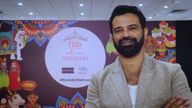 'Fashion Designer Chaitanya Rao\'s candid interview at Miss India Tamil Nadu 2019 audition'