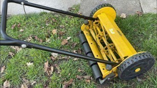 'How To Sharpen Blades On A Reel Lawn Mower'