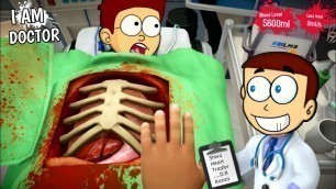 'Kanzo is Doctor ? Surgeon Simulator | Shiva and Kanzo Gameplay'