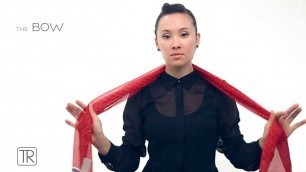 'How to wear oblong scarf - Tie Rack Edition'