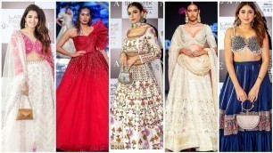 'Lakme Fashion Week 2021 Best Traditional Style For Girls |Indo Western Lehnga/Saree Design'