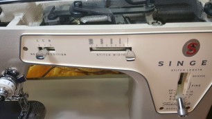 'Singer HEAVY DUTY 237 Sewing Machine 1 day auction Sept 28 29 2019'