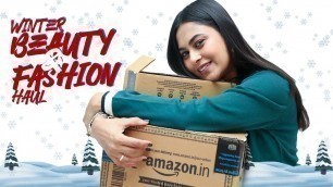 'Winter Beauty and Fashion Shopping from Amazon India| Skin care, Makeup and Winter Wear.'