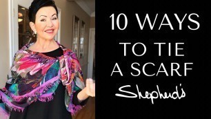 '10 Ways To Tie A Scarf'