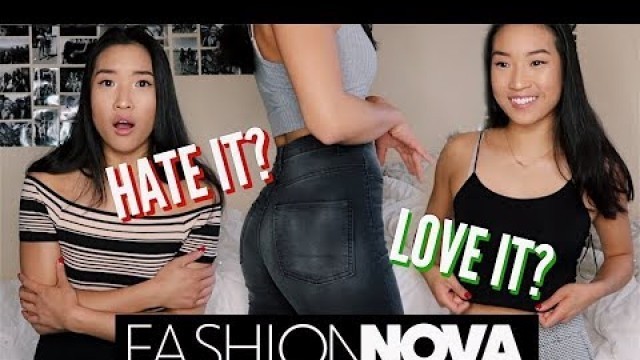 'FASHION NOVA TRY-ON HAUL | Unboxing + First Impressions!'