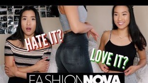 'FASHION NOVA TRY-ON HAUL | Unboxing + First Impressions!'