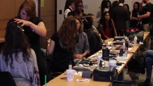 'NYIB Make Up Team at Mercedes Benz Fashion Week 2014 - Carrie Hammer'