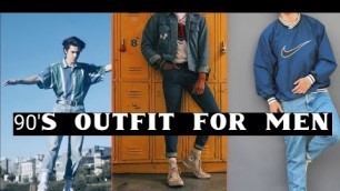 '90s Fashion Trends For Men | 90s Fashion Outfits Men | Vintage Outfits'