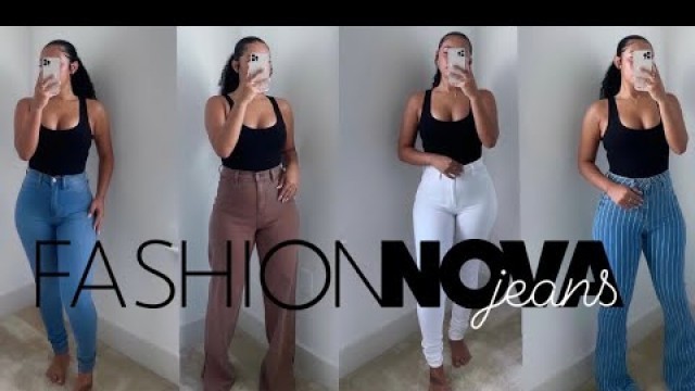 'THE PERFECT FASHION NOVA JEANS HAUL | MUST HAVE!!!'