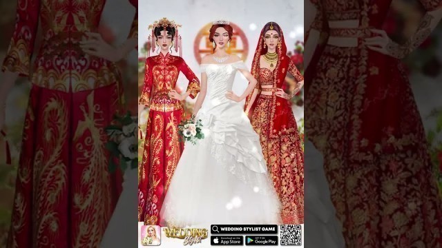 'Wedding Stylist Game - Dress Up & Makeup Competition for Girls | Fashion Show | Pion Studio #shorts'