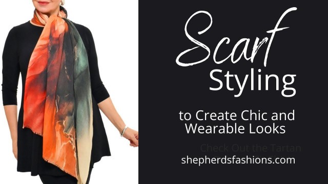 'Scarf Styling - Easy Ways to Tie A Scarf'