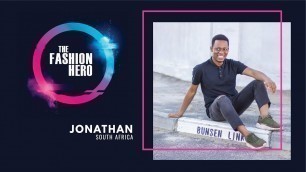 'Jonathan Kashe, potential contestant for The Fashion Hero TV Series'