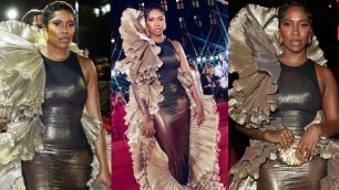 'Tiwa Savage wears see-through dress to British Fashion Awards 2022:'