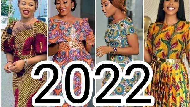 '2022 :Latest Ankara dress (with beautiful style and colors #2022 #modesty #ankara #africa #fashion'
