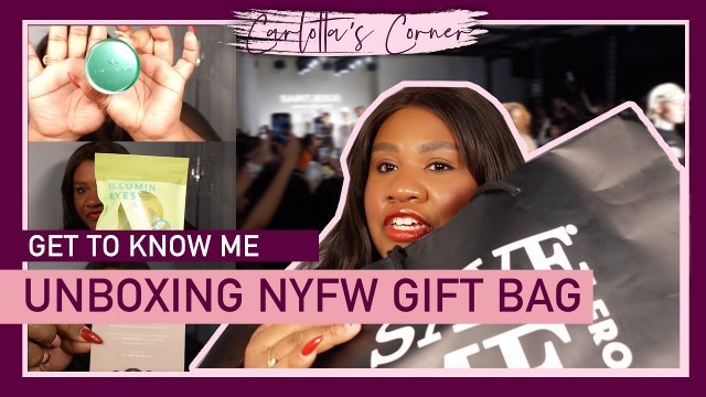 'Gift Bag Look Through from NY Fashion Week | House of Barretti | Products for Hair, Eyes & Skin'