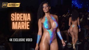 'Sirena Marie - 4K in Slow Motion Video - Black Tape Project 4K - Miami Swim Week'