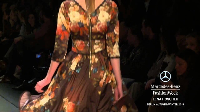 'LENA HOSCHEK FULL SHOW - MERCEDES-BENZ FASHION WEEK BERLIN A/W 2013 COLLECTIONS'