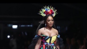 'Nomzamo Mbatha and Dove South Africa 100 Colors of Africa By Rich Factory ISIBAYA 22 October 2018'