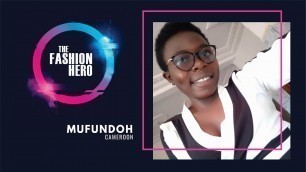 'Mufundoh Noela, potential contestant for The Fashion Hero TV Series'