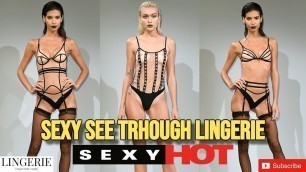 'HOTTEST SEXY See Through Lingerie by LINGERIE FASHION HUB #透明な下着 #seethrough #big #sexy #transparent'